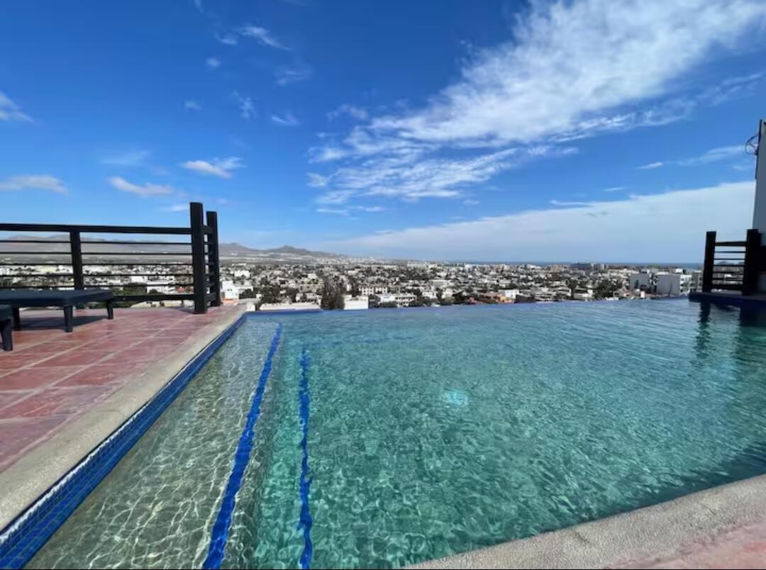 Los Cabos Club La Costa Beautifully renovated two-story penthouse in the highly coveted Club La Costa community. Ideally located just steps from restaurants, shopping, Plaza Pescador, and the Art District, and only a 3-minute walk to the beach. This pristine condo offers beautiful golf course and mountain for sale