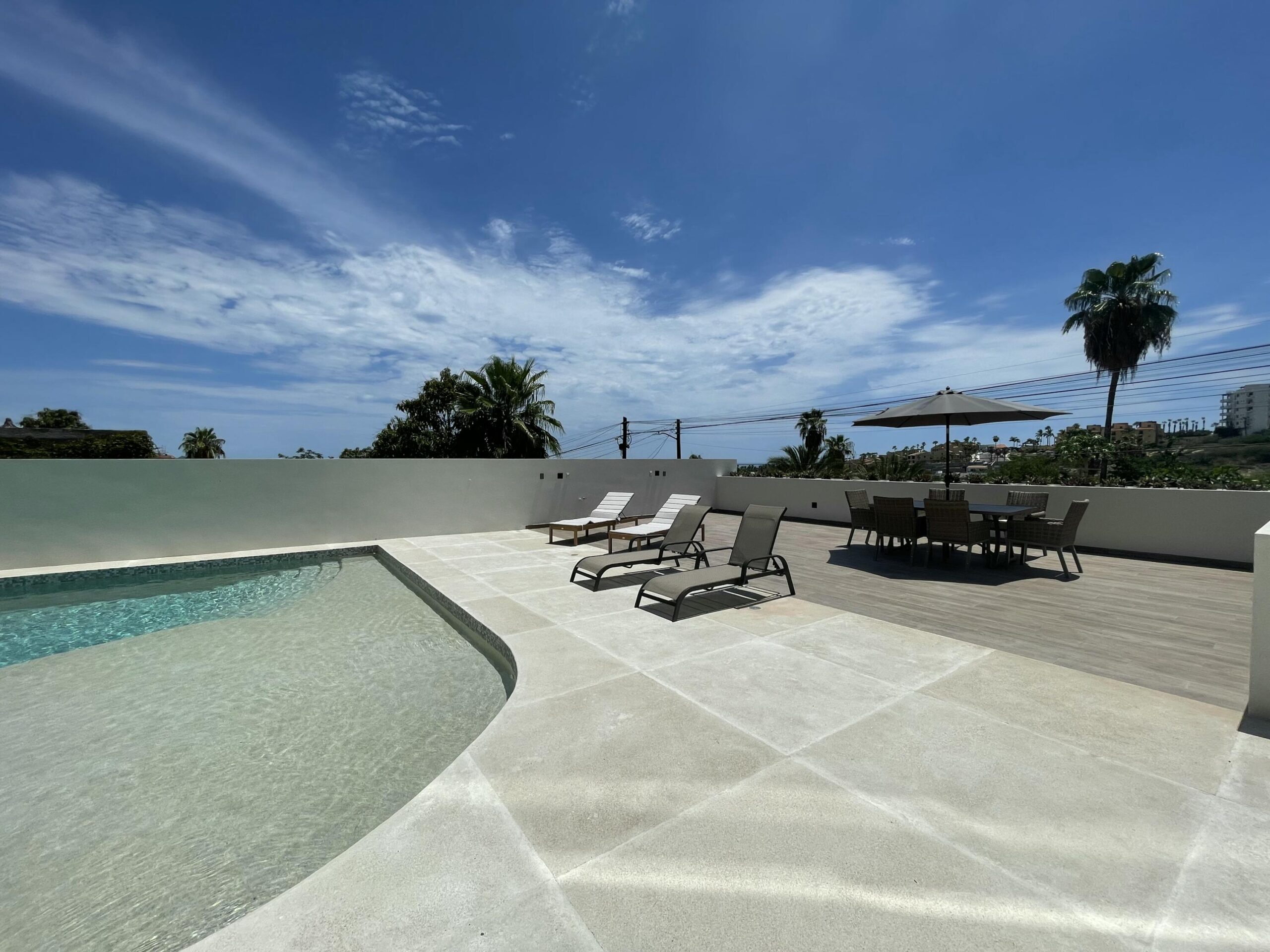 Los Cabos Peninsula Beautifully updated, turnkey 2-bedroom, 2-bath condo in Peninsula Condominiums, offered fully furnished and ready for immediate enjoyment. This bright, inviting residence features tastefully renovated bathrooms and a second private terrace off the primary suite. Ideally positioned in a peaceful setting overlooking the 8th tee at Vidanta Golf Course, and located in the sought-after San José Hotel Zone--just a short walk to the beach, Plaza Pescador, dining, and shopping, with historic downtown minutes away. Residents enjoy a resort-style pool, BBQ area with covered palapa, lush landscaping, and 24/7 gated security. A strong rental performer or comfortable full-time home. for sale
