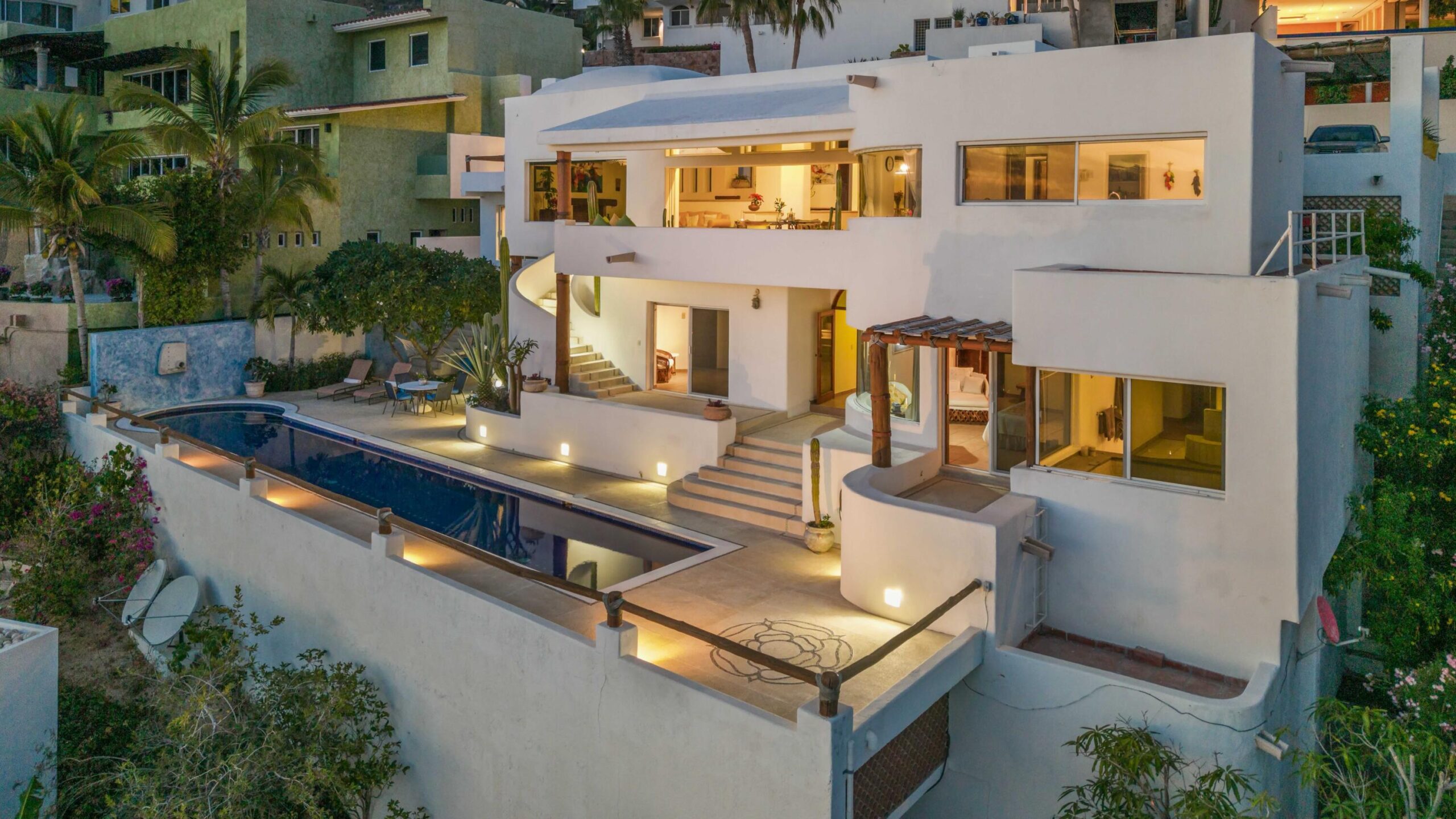 Los Cabos El Tule-Inland:General SAVVY INVESTOR'S DREAM -- BUILT WITH EXCEPTIONAL QUALITY & LIMITLESS POTENTIAL. A rare turnkey development opportunity distinguished by elite construction standards - a level of quality seldom found in Los Cabos. Offered as a complete 10-unit boutique project, it includes two fully finished, luxury turnkey residences showcasing the superior craftsmanship, premium materials, and structural durability that define this development. The remaining eight units are structurally prepared and ready to be completed according to the existing design or customized to match the buyer's vision. Blueprints are in early conceptual stage and can be modified to create a variety of high-value concepts, such as: Boutique hotel, Luxury branded residences, Wellness or medical retreat, Corporate retreat or co-living concept, Exclusive rental community.Located in the high-demand Corridor between Cabo San Lucas and San José del Cabo, the project benefits from exceptional visibility, strong rental demand, and for sale