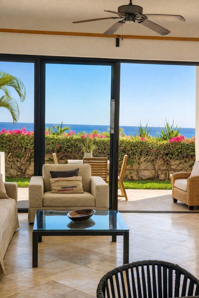 Los Cabos Cora Stunning 3BR, 3.5BA penthouse in Cora Sunset with a private upper sundeck and whirlpool tub boasting panoramic ocean and golf – 927 P.º De Las Misiones, San Jose del Cabo, BS