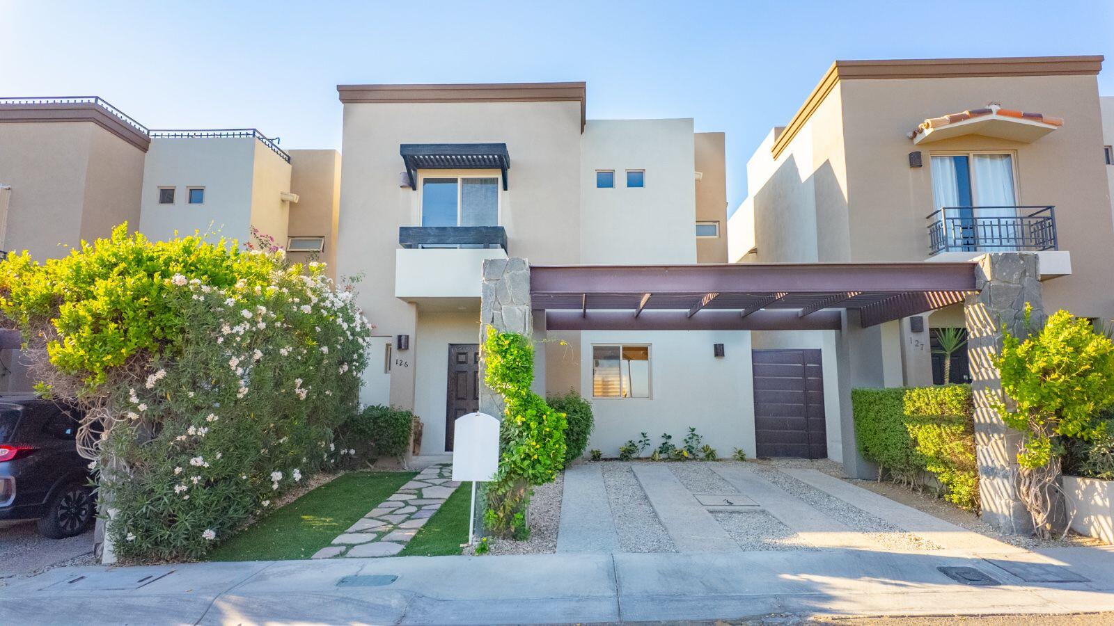 Los Cabos Camino Del Mar BEST DEAL IN CAMINO DEL MAR! Located in el Tezal, Los cabos, Upgraded home with Maids quarters, Marbel Floors and Grill area, Don't miss the Opportunity to own this 3-Bedroom, 3.5-Bath plus Maid quarters Home in Camino del Mar, Cabo San Lucas, Discover your dream home in the tranquil Camino del Mar community! fully furnished, turnkey property offers an unparalleled living experience for convenience and privacy. Low HOA Fees - Affordable livingResort-Style Amenities:24/7 Gated Security - Peace of mind day and night Sparkling Community Pool - Perfect for cooling off on warm Cabo days Fully Equipped Gym - Stay fit and active without leaving the community Beautiful Park - A serene space to enjoy nature and Pet Park. for sale