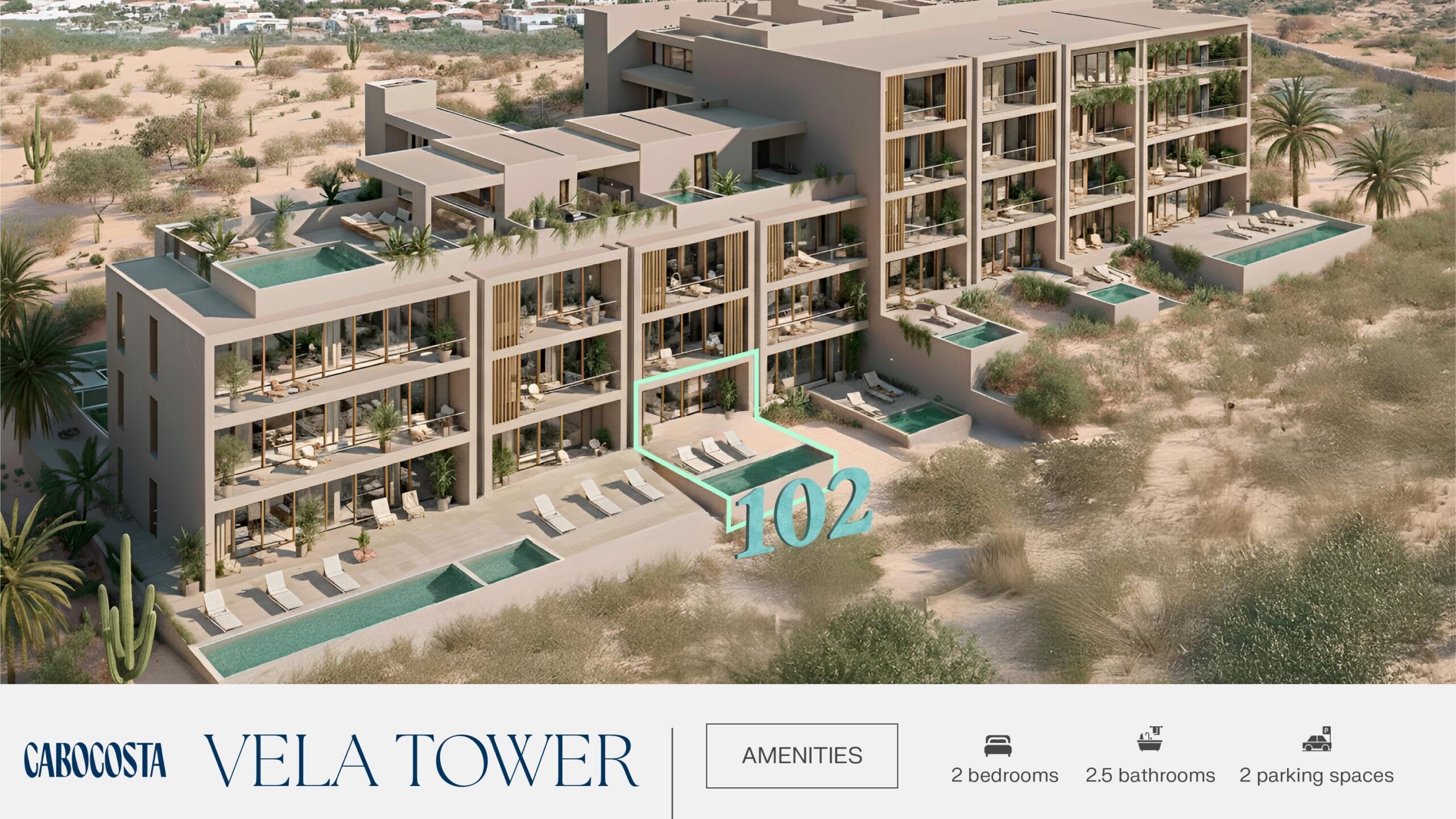 Los Cabos Vista Vela Discover this spectacular condominium offering breathtaking for sale