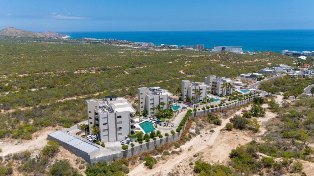 Los Cabos Montigny Montigny is an exclusive boutique condominium development featuring only 11 residences, and stands among the very few brand-new condominium options on the corridor's ocean side in Cabo San Lucas. Ideally located just a short walk from the renowned Monuments Beach, these homes offer access to Cabo's most dramatic beachfront, world-class surf, dining, and nightlife, all while living in an intimate community that larger developments simply can't offer. Each unit is thoughtfully designed with modern finishes, welcoming interior layouts, and seamless indoor-outdoor living. Select residences include private pools or expansive terraces. A rare highlight of the project is the inclusion of a private enclosed garage of 325+ SF with every condo, providing secure parking along with ample room for ... storage, equipment, or even a customizable flex space.This is a unique opportunity to own a brand-new boutique home in one of Cabo's most coveted coastal locations. – Calle Santa Barbara, San Jose Corridor, BS