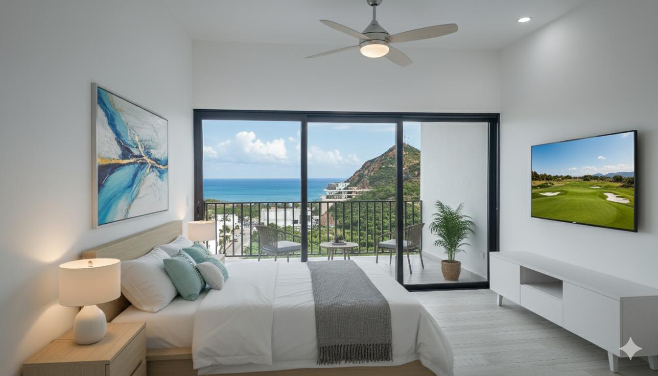 Los Cabos Sjd D/Town:General Description:This charming 2-bedroom, 2-bathroom furnished condo, located in the Fonatur Zone in San José del Cabo. First-level unit with a granite countertop kitchen, living and dining area, lateral terrace, and front terrace with for sale
