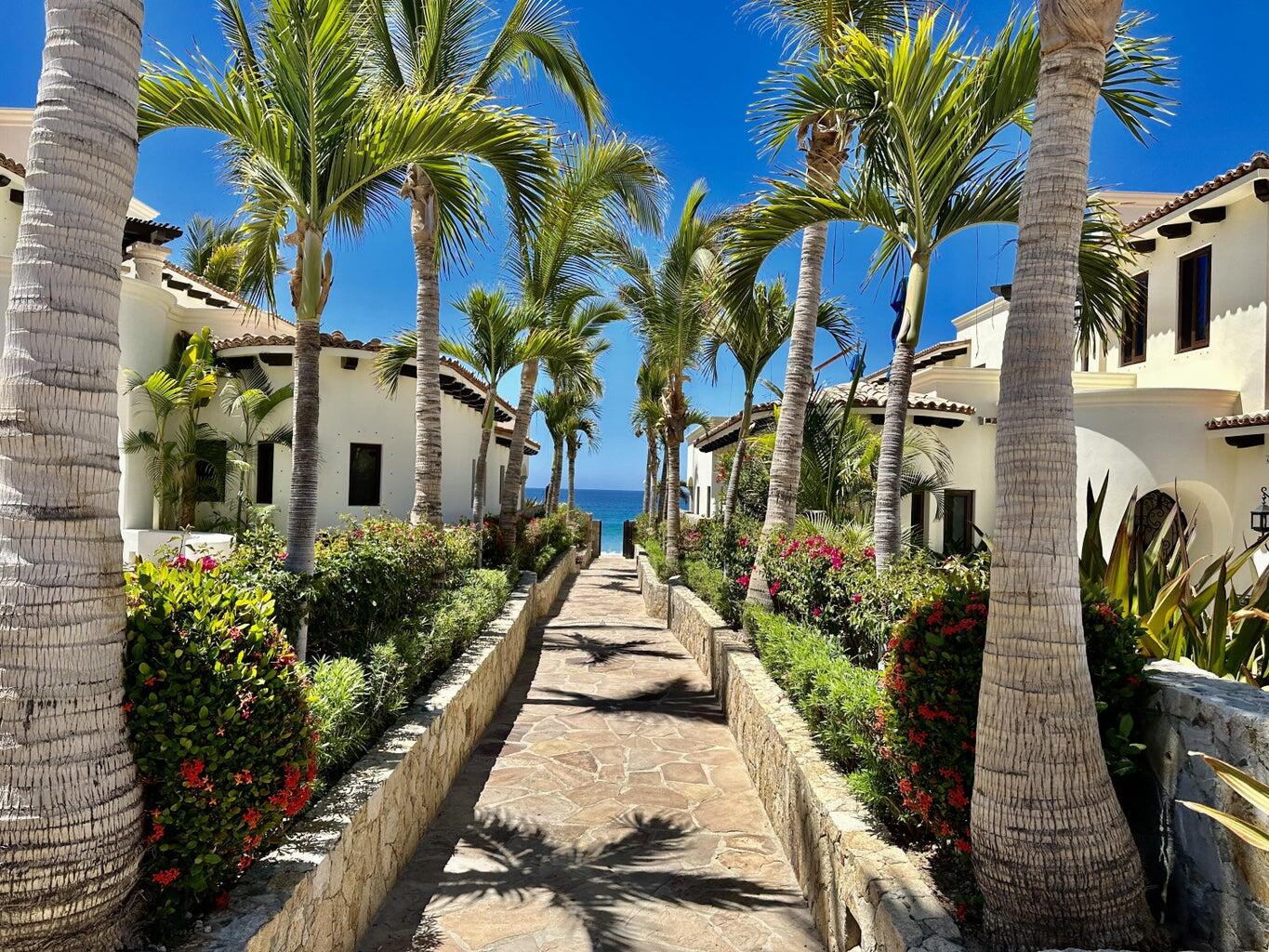 Los Cabos Vistamar Discover modern coastal living in this 3-bedroom, 3.5-bathroom condominium, perfectly situated in Vistamar, a private residential community in Los Cabos. Nestled in the heart of the Golden Corridor, this property offers seamless access to both San José del Cabo and Cabo San Lucas, making it ideal for a primary residence.This ground-level unit is designed for effortless indoor-outdoor living, offering direct access to the pool, perfect for relaxation or entertaining. Each bedroom features its own en-suite bath, with the primary suite offering stunning ocean for sale