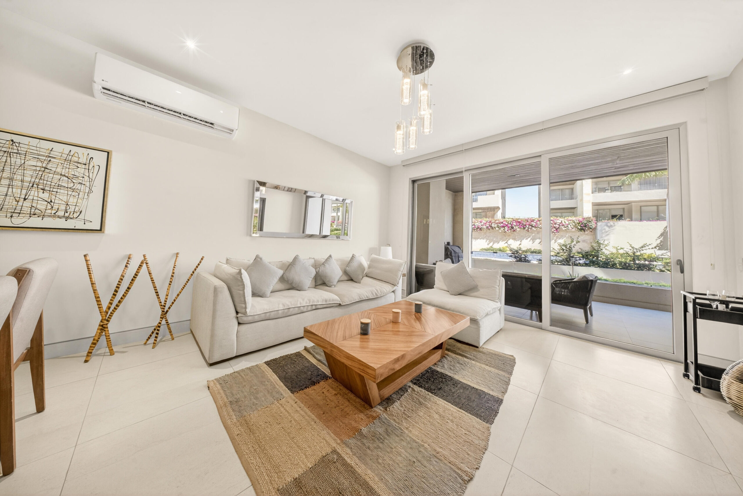 Los Cabos El Tezal E;General Unit 104 at Torre Catalina, an elegant condominium in the desirable El Tezal area of Cabo San Lucas. This thoughtfully laid-out residence provides 134.70 m² of interior air-conditioned area and an additional 20 m² private terrace, ideal for alfresco dining, morning coffee, or evening sunsets.The open living area flows to the terrace, creating seamless indoor/outdoor living. The kitchen is designed for both daily use and entertaining; bedrooms are generously sized and benefit from natural light and privacy. Practical features include assigned parking, secure building access, and in-unit storage. Location is convenient to Cabo's shops, dining and beaches. for sale