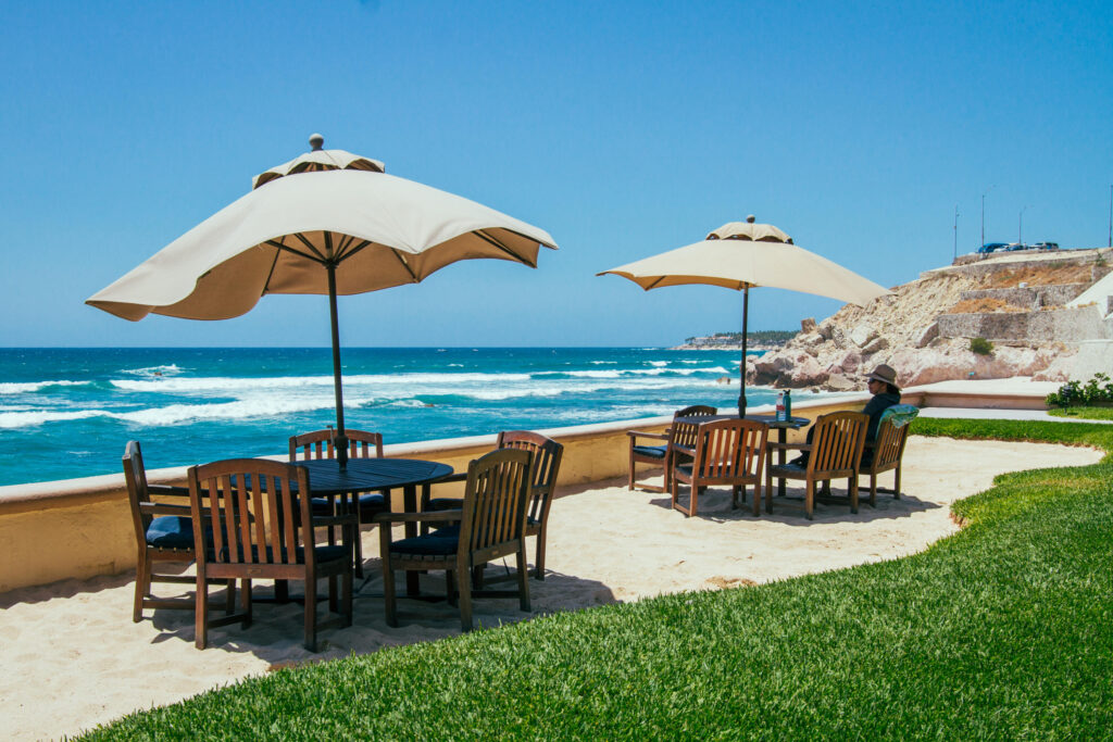 Los Cabos Club La Costa Beautifully renovated two-story penthouse in the highly coveted Club La Costa community. Ideally located just steps from restaurants, shopping, Plaza Pescador, and the Art District, and only a 3-minute walk to the beach. This pristine condo offers beautiful golf course and mountain – Km. 28 Carr. Transpeninsular, San Jose del Cabo, BS
