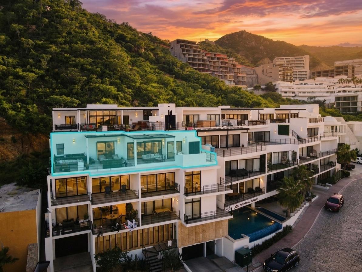 Los Cabos Pedregal Towers Live the Cabo lifestyle at its finest in this 4th-floor residence at Pedregal Towers, with panoramic for sale