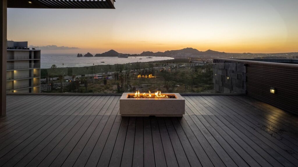 Los Cabos Morgan Residences Welcome to Cabos First ever lock off units Morgan Residences! ) Located just 1 mile from Centro, Marina and Medano Beach, you can walk toyall the action yet live in the tranquil setting of these hip condos. Condo interiors vary from high-end luxurious finishes to cool New Yolk style lofts. Enjoy all the amenities an upscale resort has to offer: Gym, Spa, 2 Rooftop Pool, Large Sundeck and BBQ area all with ocean – SATUS, Cabo Corridor, Cabo Corridor, BS