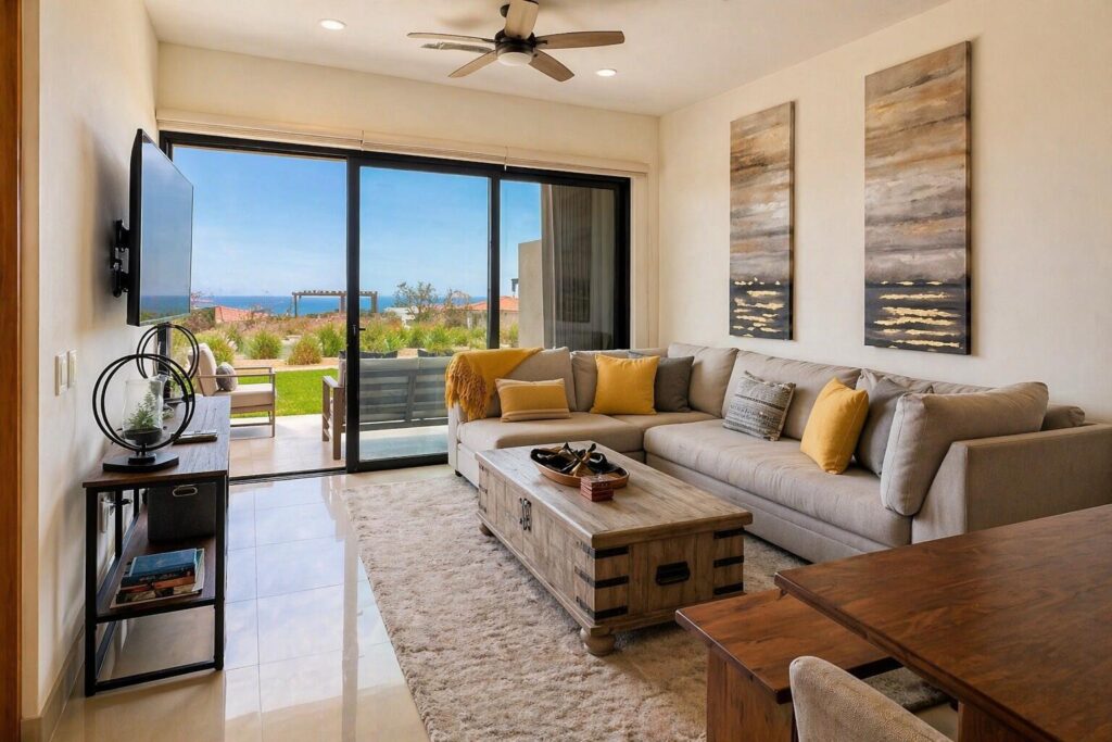 Los Cabos Tramonti Fully furnished 2-bedroom residence in Tramonti Move-in ready with garden access and ocean – Tari Tramonti, Cabo Corridor, BS