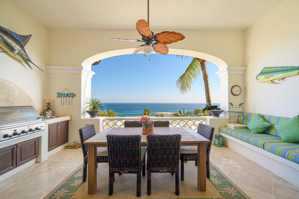 Los Cabos Villa La Estancia This spacious 2,100+ sq. ft. two-bedroom, three-bathroom villa is located on the renowned Medano Beach in Cabo San Lucas. Fully furnished and recently remodeled, it features high-quality finishes throughout.Villa La Estancia has a proven track record as a strong vacation rental property. A grand reception lobby welcomes you, along with 24-hour concierge services for you and your guests. Amenities include two restaurants, two pools, a swim-up bar, and a beach club for your enjoyment. The property also offers a fully equipped gym, spa, and private tennis courts. – with Garage, San Jose del Cabo, BS