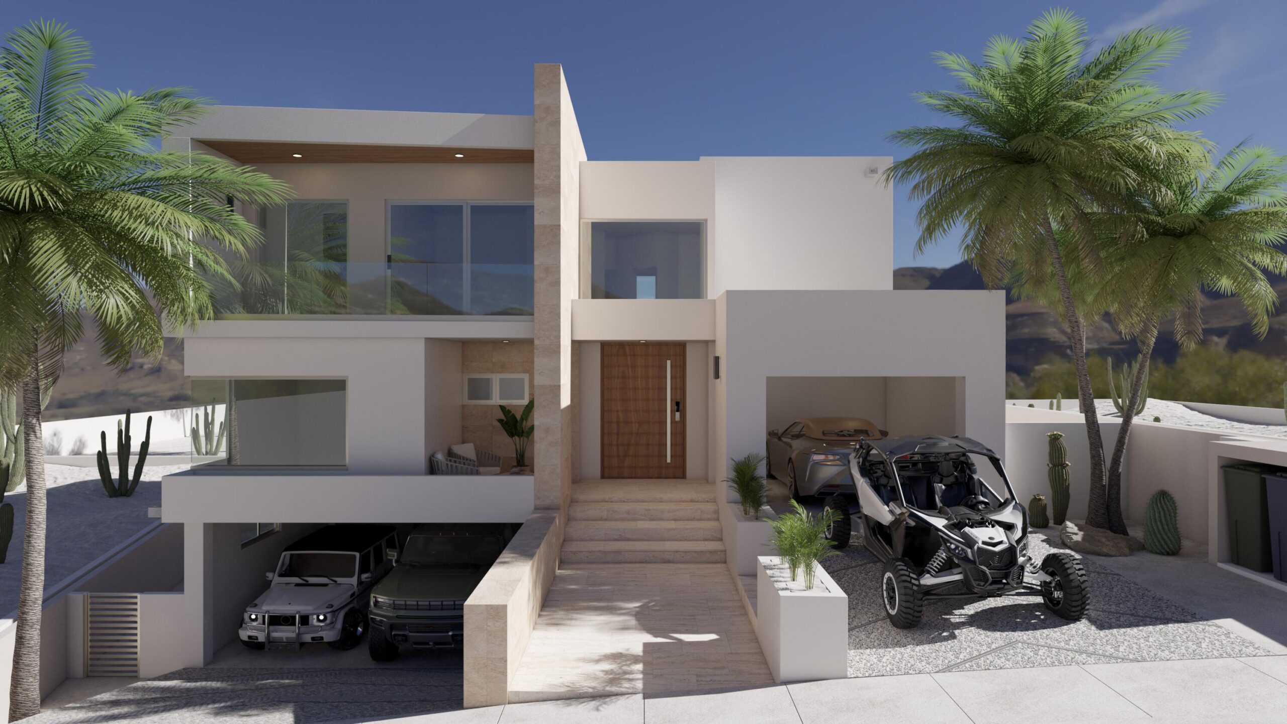Los Cabos La Noria One of the first homes built in La Noria, within the amenity rich development of Puerto Los Cabos, this very unique two bedroom, two bath home, followed the Hacienda style's original design guidelines, with a large entry courtyard, rooms to the sides and opening to the main living area, kitchen and outdoor patio/deck.The initial concept and plans were designed with a third bedroom in mind, to be built at a different time, yet the functionality of the two bedroom house ended up suiting its owners well and thus house did not grow within the still remaining buildable area of the homesite.Subsequently, a second design concept was planned, to build a second level master bedroom with panoramic for sale