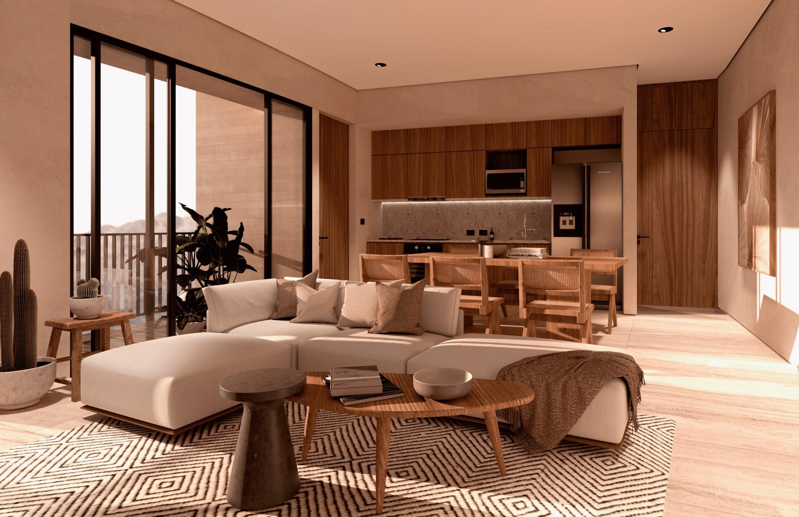 Los Cabos Centro Best Suites, comfort in the heart of San Lucas. Prime location just a 6-minute walk distance to Marina San Lucas. A complex with only 17 units offering an exceptional opportunity for investment and short or long-term rentals. Modern design. Infinity pool and roof garden with Marina for sale