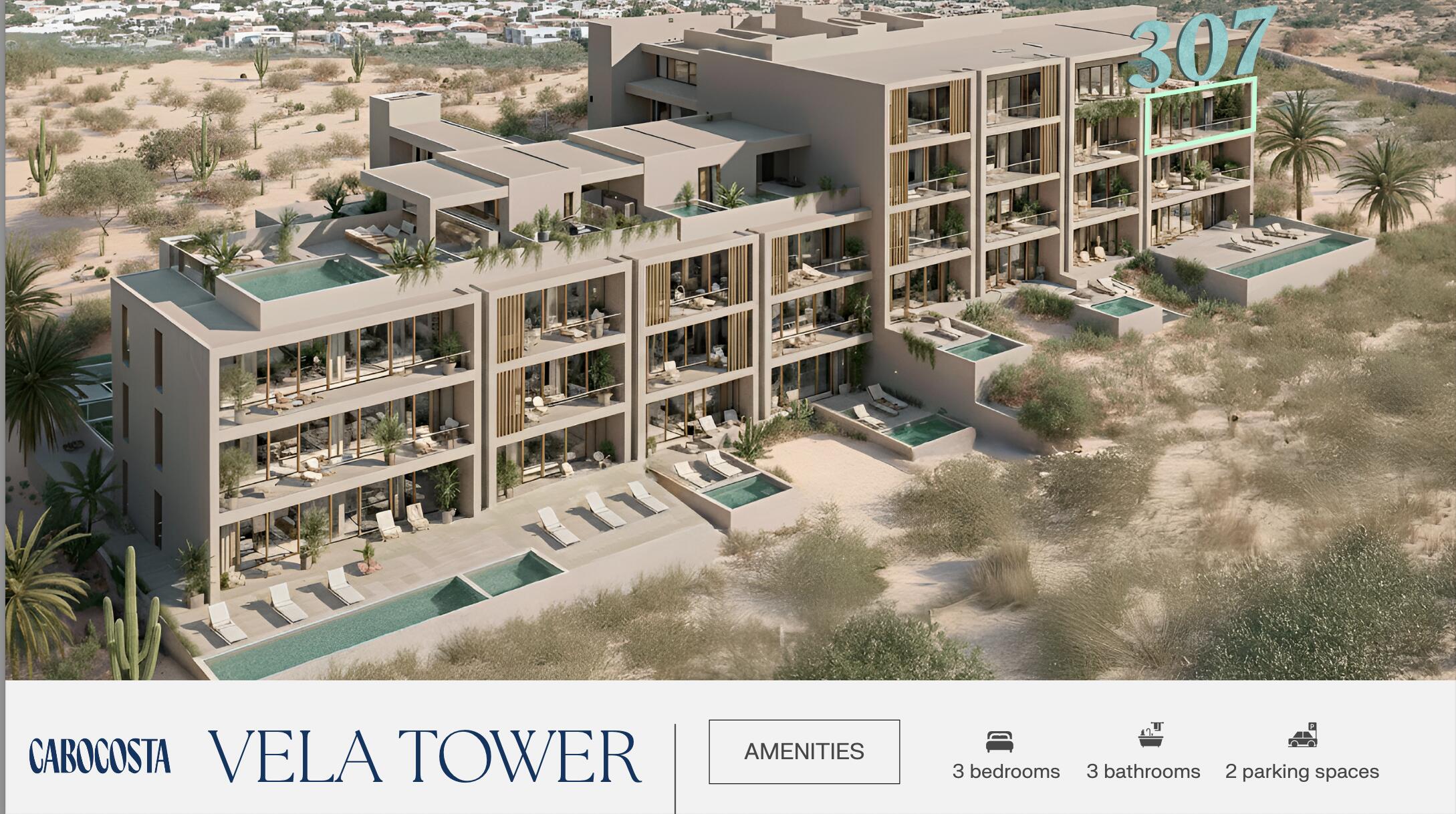 Los Cabos Kamu Living KAMU Living 313 es una unidad de dos recámaras en preventa, ideal para quienes buscan mayor comodidad y potencial de rentabilidad en El Tezal.El desarrollo integra amenidades tipo hotel como alberca, jacuzzi, gimnasio, rooftop, coworking, elevador y estacionamiento subterráneo. La operación de rentas vacacionales estará a cargo de Momentum, empresa especializada en la administración y promoción de propiedades en plataformas como Airbnb, Booking y Expedia.Además, KAMU Living contará con locales comerciales en planta baja y la presencia de IWG con oficinas y consultorios, creando un entorno dinámico de servicios, trabajo y hospitalidad. With a hotel reservation system integrated with leading platforms like Expedia, Booking, Airbnb, and other powerful engines, supported by expert hospitality managers in Los Cabos, KAMU Living ensures optimal exposure and high occupancy rates.Designed by seasoned developers with extensive experience in Los Cabos' hospitality industry, KAMU Living promises higher returns than traditional vacation rentals while offering a luxurious lifestyle and unmatched convenience. for sale