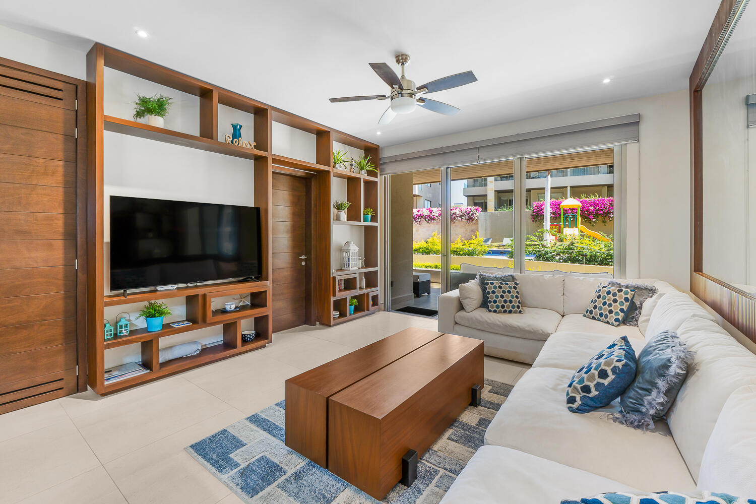 Los Cabos Vista Vela Iii Exceptional opportunity to own a turnkey, beautifully furnished 3-bedroom, 3-bathroom ground-floor condo in the highly sought-after Vista Vela development. This bright, open-concept condo features a spacious living area adorned custom built-ins, seamlessly transitioning into a fully accessorized kitchen complete with a breakfast bar--perfect for entertaining. The generously sized bedrooms boasts private ensuite bath, offering ultimate comfort and privacy for guests. Step out onto your private terrace to enjoy direct, seamless access to the sparkling resort-style pool. Unmatched in convenience and walkability, this prime location places you steps from popular local restaurants, trendy coffee shops, and grocery stores, while remaining just minutes from the beach, vibrant downtown, & marina. Situated within the premier Vista Vela community, this property offers a family and pet-friendly environment enveloped in lush landscaping and protected by 24-hour onsite security with secured access. Residents enjoy resort-style amenities including 3 pristine pools, a fully equipped gym, pickleball courts, a children's play area, dedicated barbecue areas, a cozy firepit, and an expansive community space perfect for hosting larger gatherings. Whether you are seeking a lucrative short-term or long-term rental property with incredible income potential or a turnkey dream home ready for immediate move-in, this rare ground-floor oasis delivers the ultimate Cabo lifestyle.Oportunidad excepcional para adquirir un condominio llave en mano, bellamente amueblado, de 3 recámaras y 3 baños en planta baja en el codiciado complejo Vista Vela. Este luminoso condominio de concepto abierto cuenta con una espaciosa sala de estar con muebles empotrados a medida, que se integra a la perfección con una cocina totalmente equipada con barra de desayuno, ideal para recibir invitados. Las recámaras, de generosas dimensiones, cuentan con baño privado, ofreciendo máxima comodidad y privacidad para los huéspedes. Salga a su terraza privada y disfrute de acceso directo a la espectacular piscina estilo resort. Con una ubicación privilegiada que le brinda una comodidad inigualable y fácil acceso a pie, se encuentra a pocos pasos de populares restaurantes locales, cafeterías de moda y supermercados, a solo minutos de la playa, el vibrante centro de la ciudad y el puerto deportivo. Ubicada en la exclusiva comunidad de Vista Vela, esta propiedad ofrece un ambiente familiar y acogedor para mascotas, rodeado de exuberantes jardines y con seguridad las 24 horas y acceso controlado. Los residentes disfrutan de comodidades estilo resort, que incluyen 3 piscinas impecables, un gimnasio totalmente equipado, canchas de pickleball, un área de juegos para niños, zonas de barbacoa, una acogedora fogata y un amplio espacio comunitario ideal para celebrar grandes reuniones. Ya sea que busque una propiedad de alquiler rentable a corto o largo plazo con un increíble potencial de ingresos o... for sale